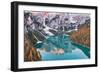 Braies in Autumn-Luigi Ruoppolo-Framed Giclee Print