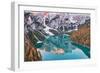 Braies in Autumn-Luigi Ruoppolo-Framed Giclee Print