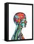 Brain And Spinal Cord, MRI-Mehau Kulyk-Framed Stretched Canvas