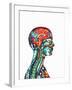 Brain And Spinal Cord, MRI-Mehau Kulyk-Framed Photographic Print