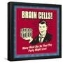 Brain Cells-Retrospoofs-Framed Poster