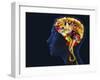 Brain Food, Conceptual Image-SMETEK-Framed Photographic Print