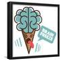 Brain Freeze-IFLScience-Framed Poster