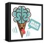 Brain Freeze-IFLScience-Framed Stretched Canvas