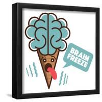 Brain Freeze-IFLScience-Framed Poster