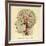 Brain, Head-null-Framed Giclee Print