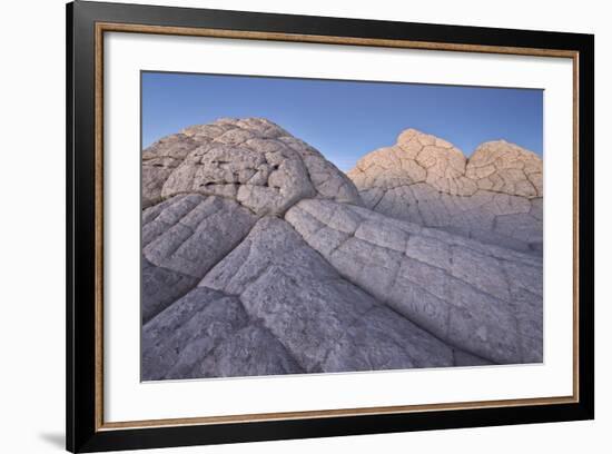 Brain Rock at Dusk, White Pocket, Vermilion Cliffs National Monument-James Hager-Framed Photographic Print