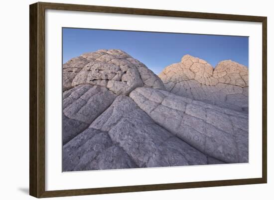 Brain Rock at Dusk, White Pocket, Vermilion Cliffs National Monument-James Hager-Framed Photographic Print