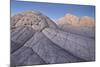 Brain Rock at Dusk, White Pocket, Vermilion Cliffs National Monument-James Hager-Mounted Photographic Print