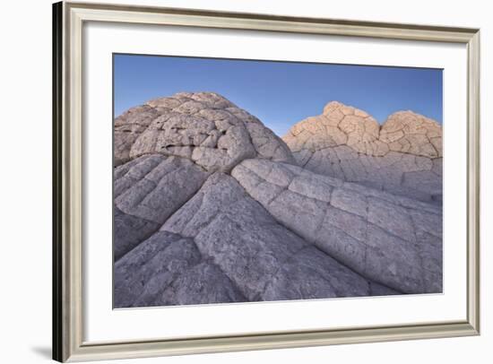 Brain Rock at Dusk, White Pocket, Vermilion Cliffs National Monument-James Hager-Framed Photographic Print