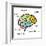 Brain Sections-nn555-Framed Art Print