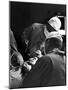 Brain Surgeon Irving S. Cooper Performing Operation Which Often Helps Relieve Parkinson's Disease-Alfred Eisenstaedt-Mounted Photographic Print