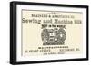 Brainerd and Armstrong Co. Sewing and Machine Silk-null-Framed Art Print