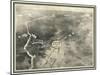 Brainerd, Minnesota - Panoramic Map-Lantern Press-Mounted Art Print