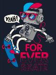 Hipster, Skater Vector Design-braingraph-Art Print