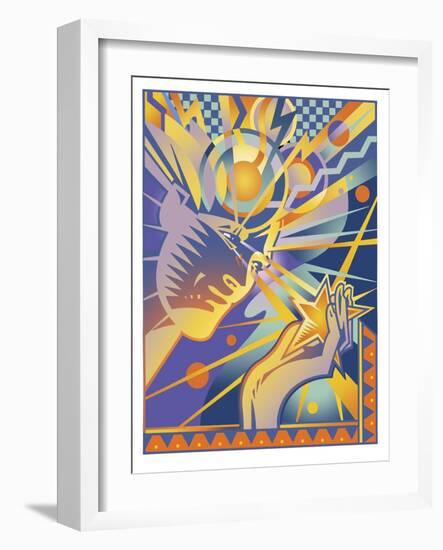 Brainstorm-David Chestnutt-Framed Giclee Print