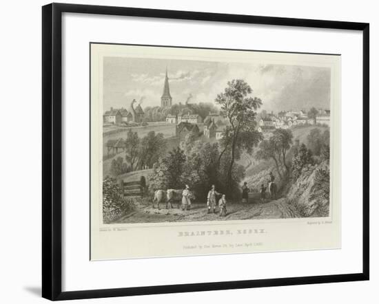 Braintree, Essex-William Henry Bartlett-Framed Giclee Print