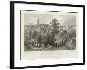 Braintree, Essex-William Henry Bartlett-Framed Giclee Print