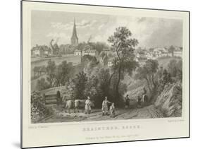 Braintree, Essex-William Henry Bartlett-Mounted Giclee Print