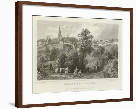 Braintree, Essex-William Henry Bartlett-Framed Giclee Print