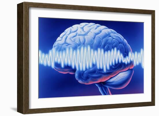 Brainwaves-John Bavosi-Framed Photographic Print