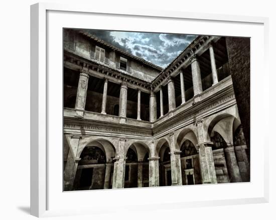 Bramante Cloister-Andrea Costantini-Framed Photographic Print