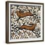 Bramble Hares, 2001-Nat Morley-Framed Giclee Print