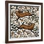 Bramble Hares, 2001-Nat Morley-Framed Giclee Print