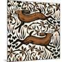 Bramble Hares, 2001-Nat Morley-Mounted Giclee Print