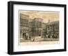 Bramhall Hall, Cheshire-Joseph Nash-Framed Giclee Print