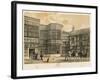 Bramhall Hall, Cheshire-Joseph Nash-Framed Giclee Print
