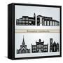 Brampton Landmarks-paulrommer-Framed Stretched Canvas