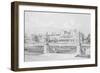 Brampton Park, Huntingdonshire, 1852 (Litho)-John Sunman Austin-Framed Giclee Print