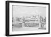 Brampton Park, Huntingdonshire, 1852 (Litho)-John Sunman Austin-Framed Giclee Print