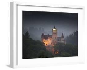 Bran Castle (Dracula Castle), Bran, Transylvania, Romania, Europe-Marco Cristofori-Framed Photographic Print