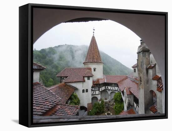 Bran Castle (Dracula Castle), Bran, Transylvania, Romania, Europe-Marco Cristofori-Framed Stretched Canvas