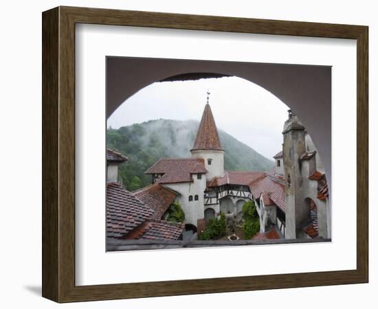 Bran Castle (Dracula Castle), Bran, Transylvania, Romania, Europe-Marco Cristofori-Framed Photographic Print