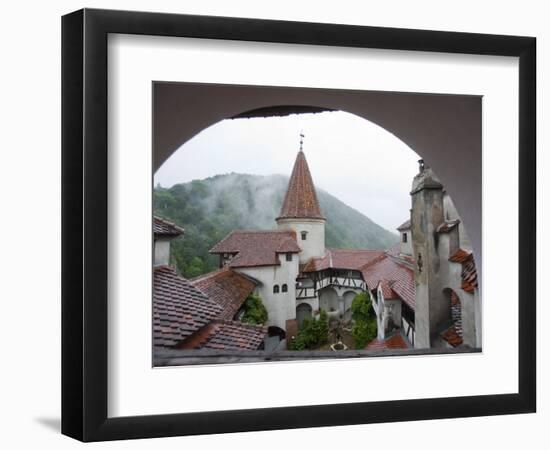 Bran Castle (Dracula Castle), Bran, Transylvania, Romania, Europe-Marco Cristofori-Framed Photographic Print