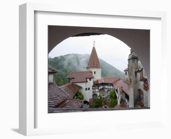 Bran Castle (Dracula Castle), Bran, Transylvania, Romania, Europe-Marco Cristofori-Framed Photographic Print