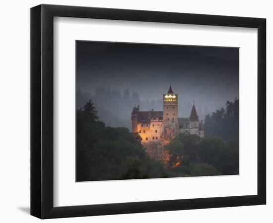 Bran Castle (Dracula Castle), Bran, Transylvania, Romania, Europe-Marco Cristofori-Framed Photographic Print