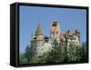 Bran Castle (Dracula's Castle), Transylvania, Romania-Charles Bowman-Framed Stretched Canvas