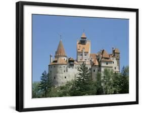 Bran Castle (Dracula's Castle), Transylvania, Romania-Charles Bowman-Framed Photographic Print