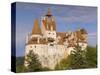 Bran Castle Perched Atop a 60M Peak in the Centre of the Village, Saxon Land, Transylvania-Gavin Hellier-Stretched Canvas