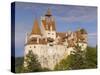 Bran Castle Perched Atop a 60M Peak in the Centre of the Village, Saxon Land, Transylvania-Gavin Hellier-Stretched Canvas