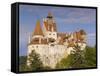 Bran Castle Perched Atop a 60M Peak in the Centre of the Village, Saxon Land, Transylvania-Gavin Hellier-Framed Stretched Canvas