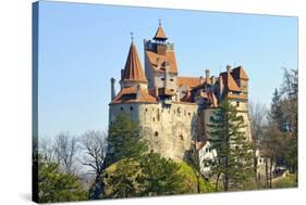 Bran Castle, Transylvania (Dracula`S Castle)-Adi Ciurea-Stretched Canvas