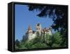 Bran Castle, Transylvania, Romania, Europe-Charles Bowman-Framed Stretched Canvas