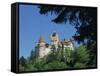 Bran Castle, Transylvania, Romania, Europe-Charles Bowman-Framed Stretched Canvas