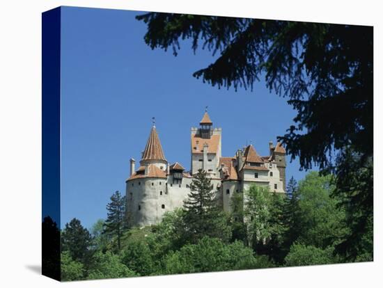 Bran Castle, Transylvania, Romania, Europe-Charles Bowman-Stretched Canvas