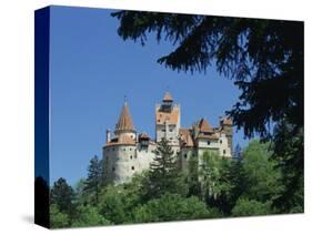 Bran Castle, Transylvania, Romania, Europe-Charles Bowman-Stretched Canvas